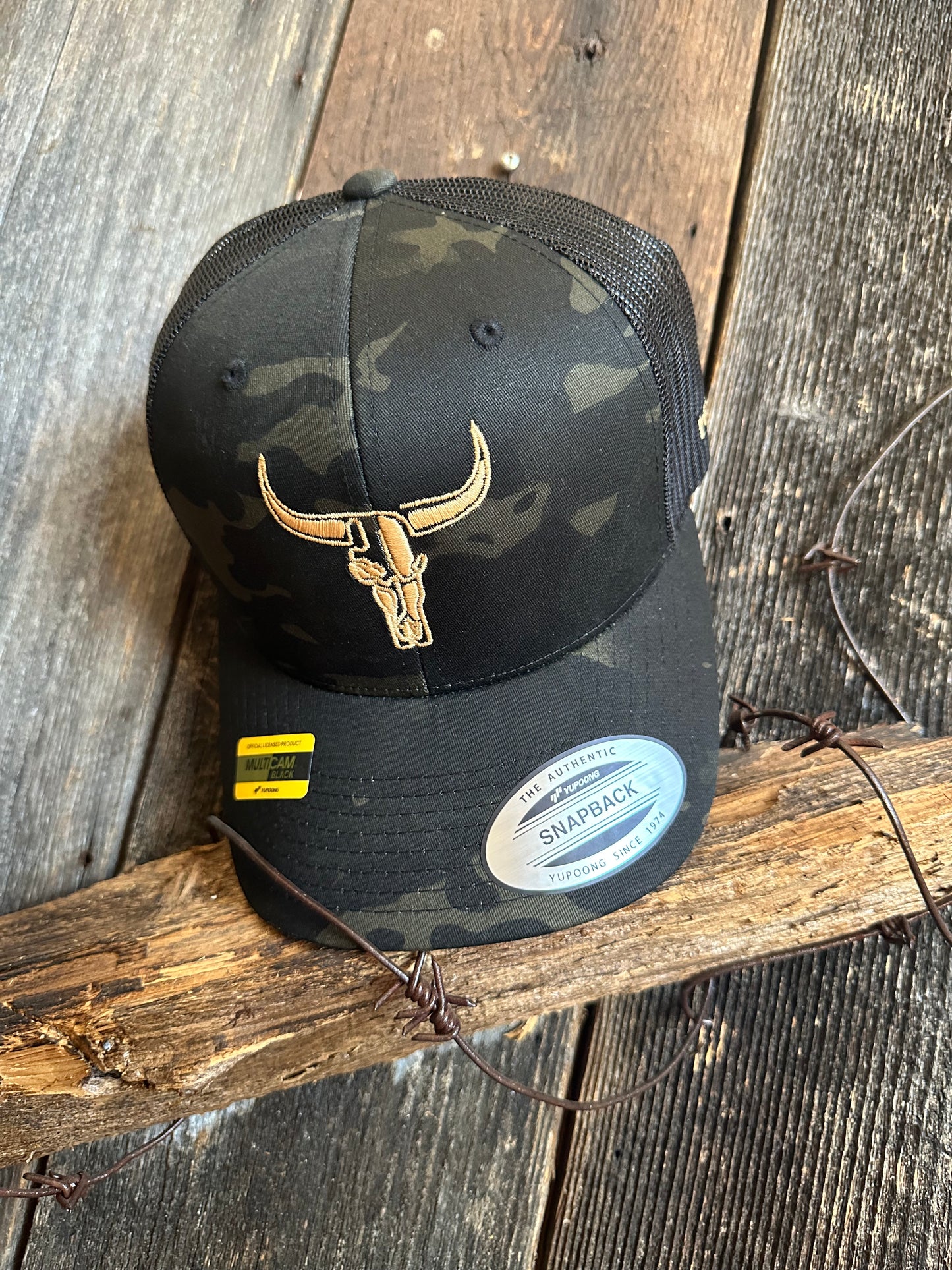 Casquette Camo Logo Beige