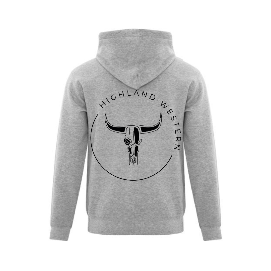 Coton gris logo signature noir