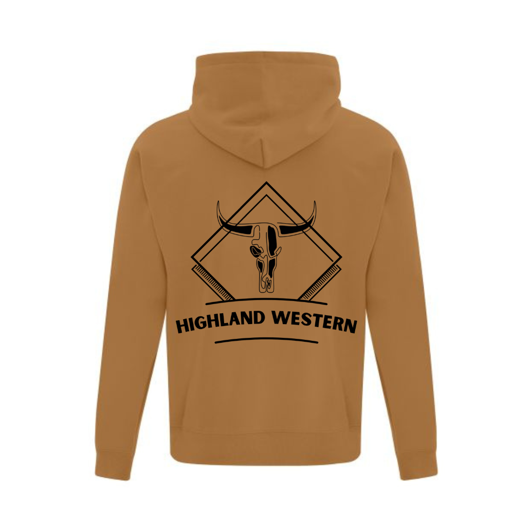 Coton coyote logo carré noir