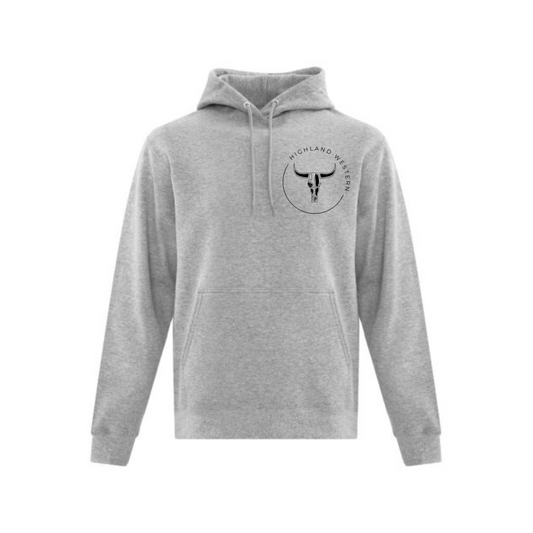 Coton gris logo signature noir