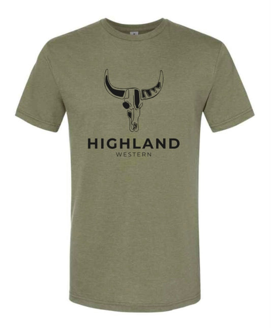 T-Shirt H Vert Logo Noir